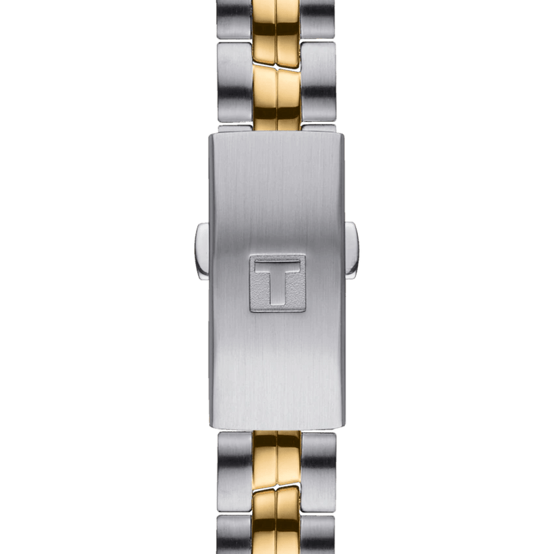 Tissot Pr 100 Lady Small Two Tone Watch T1010102211100 from