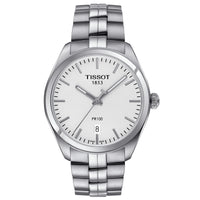 Analogue Watch - Tissot Pr 100 Men's Silver Watch T101.410.11.031.00