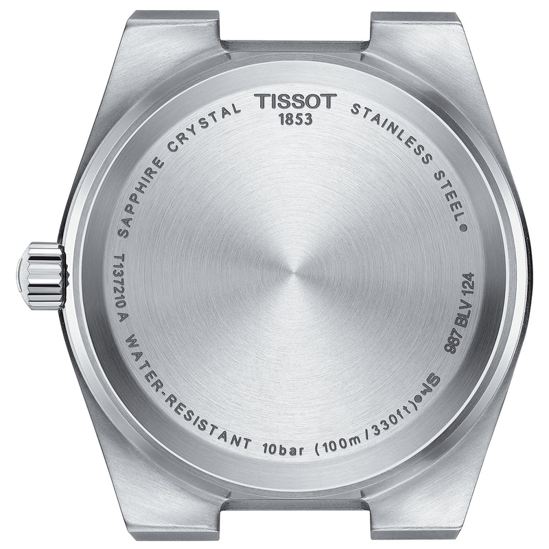 Analogue Watch - Tissot Prx 35Mm Unisex Blue Watch T137.210.11.041.00