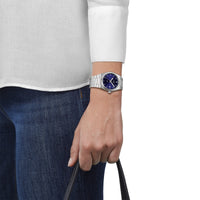 Analogue Watch - Tissot Prx 35Mm Unisex Blue Watch T137.210.11.041.00