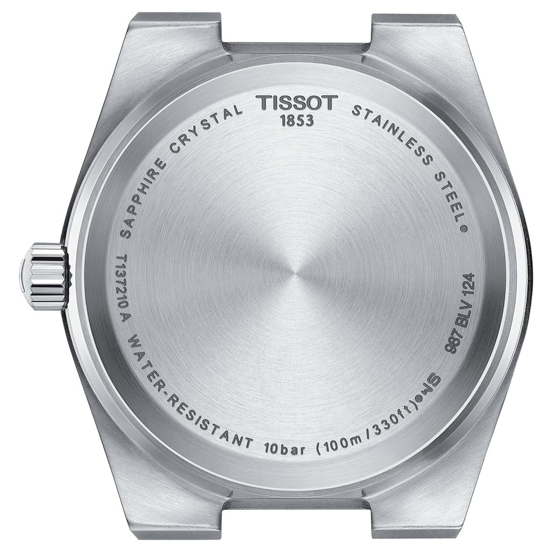 Analogue Watch - Tissot Prx 35Mm Unisex Silver Watch T137.210.11.031.00