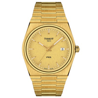 Analogue Watch - Tissot Prx Men's Gold Watch T137.410.33.021.00