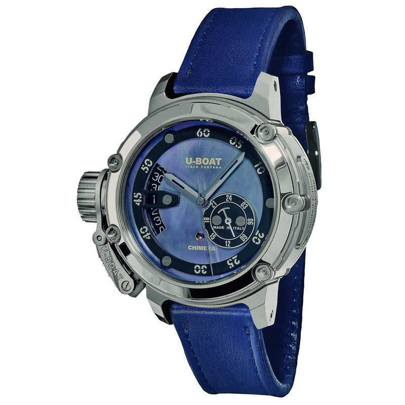 Analogue Watch - U-Boat 8087 Men's Blue Chimera Watch