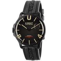Analogue Watch - U-Boat 8464/A Men's Black Darkmoon Watch