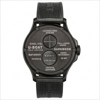 Analogue Watch - U-Boat 8464/B Men's Black Darkmoon Watch