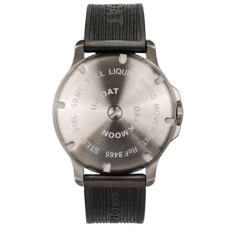 Analogue Watch - U-Boat 8465/A Men's Black Darkmoon Watch