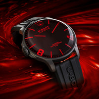 Analogue Watch - U-Boat 8466/B Men's Black Darkmoon IPB/A Watch