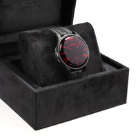 Analogue Watch - U-Boat 8466/B Men's Black Darkmoon IPB/A Watch