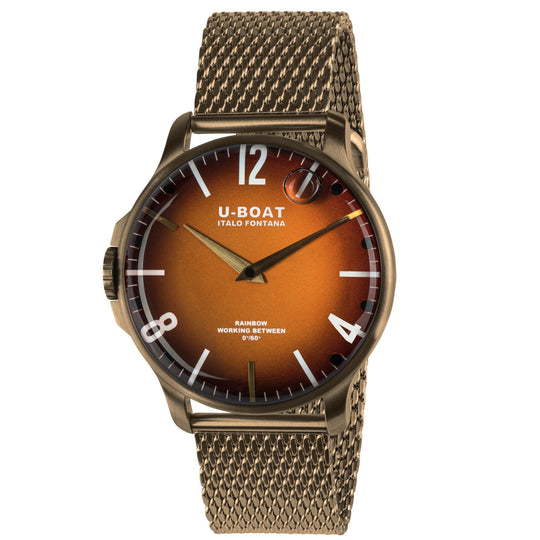 U-Boat 8468/MT Ladies Gold Rainbow Watch