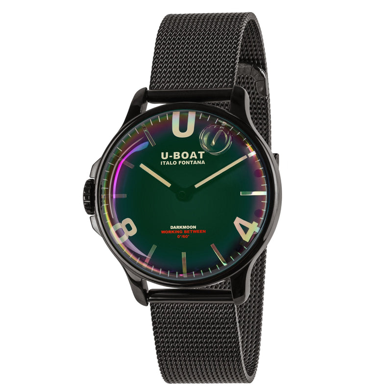 Analogue Watch - U-Boat 8470/MT Men's Black Darkmoon Watch