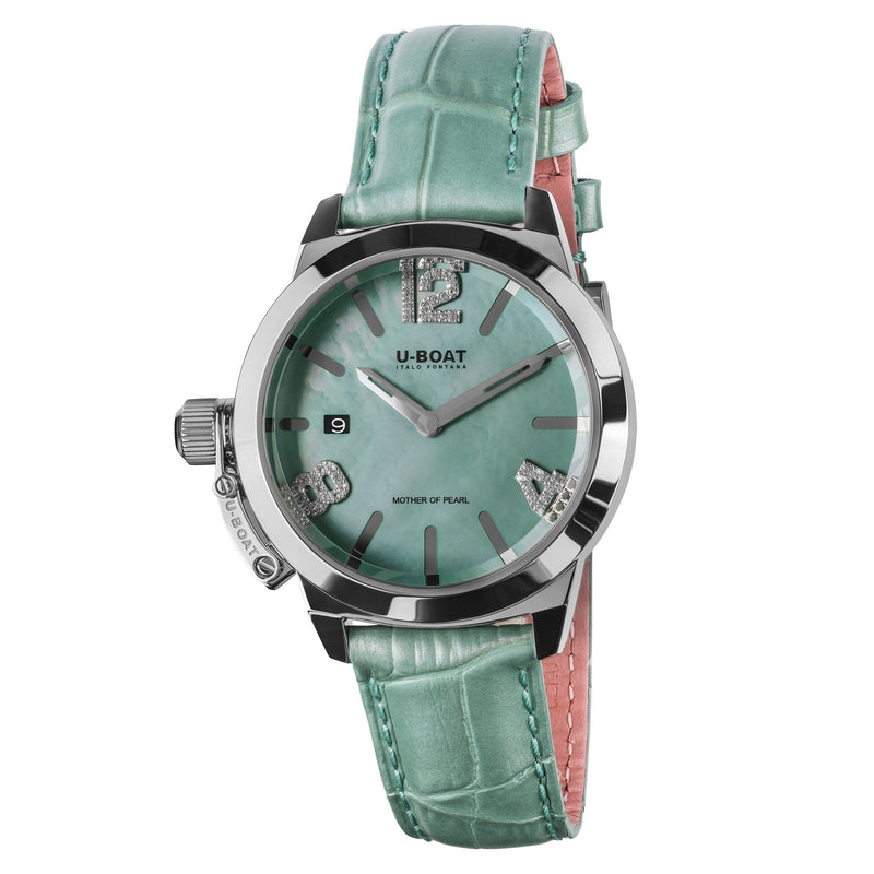 Analogue Watch - U-Boat 8481 Ladies Turquoise Classico Watch