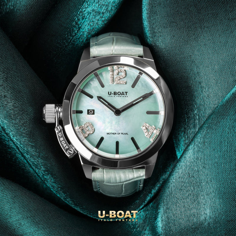 Analogue Watch - U-Boat 8481 Ladies Turquoise Classico Watch