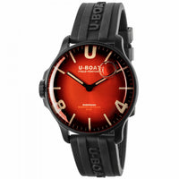 Analogue Watch - U-Boat 8697/B Darkmoon 44MM Cardinal Red IPB/B Men's Watch