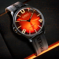 Analogue Watch - U-Boat 8697/B Darkmoon 44MM Cardinal Red IPB/B Men's Watch