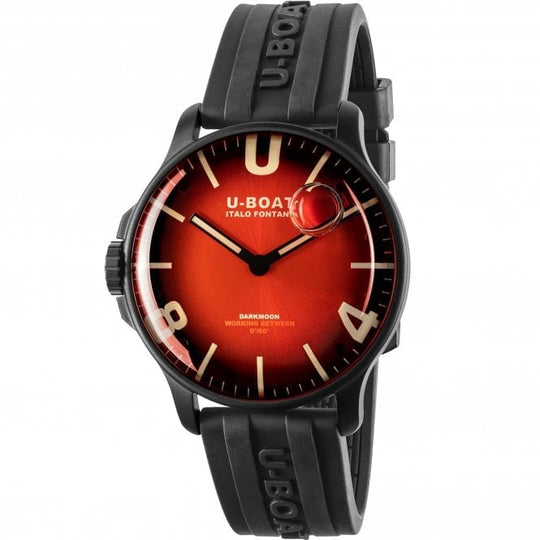 U-Boat 8697 Men's Cardinal Red  Darkmoon Watch