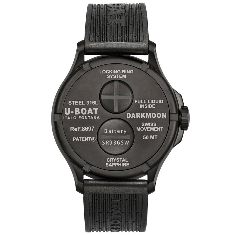 Analogue Watch - U-Boat 8697 Men's Cardinal Red  Darkmoon Watch