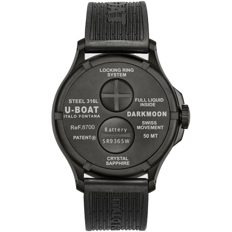 Analogue Watch - U-Boat 8700 Men's Imperial Blue Darkmoon Watch