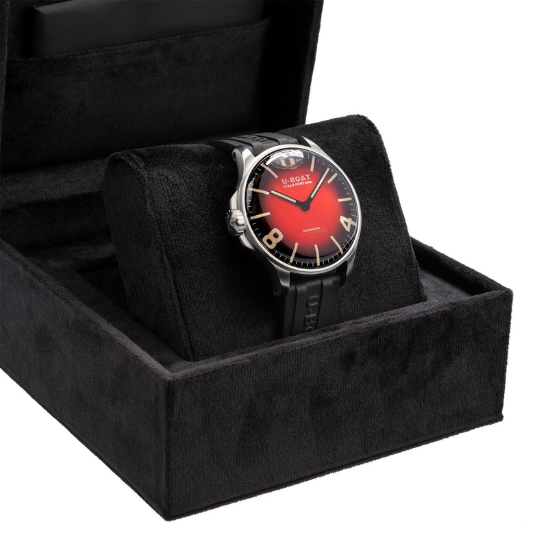 Analogue Watch - U-Boat 8701 Men's Cardinal Red Darkmoon Watch