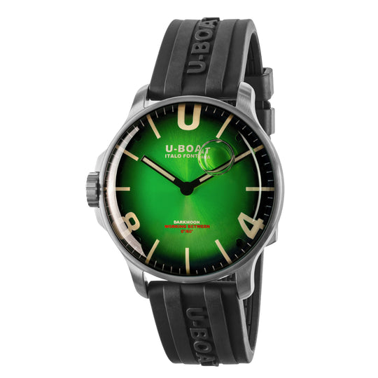 U-Boat 8702/B Men's Noble Green Darkmoon Watch