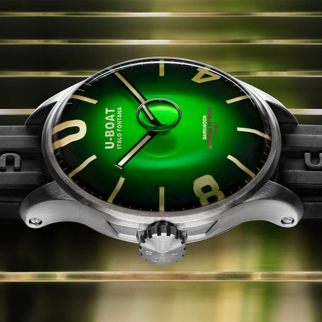 Analogue Watch - U-Boat 8702 Men's Noble Green Darkmoon Watch