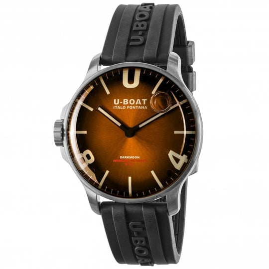 U-Boat 8703/B Men's Elegant Brown Darkmoon Watch