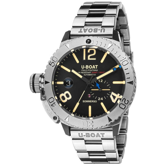 U-Boat 9007/A/MT Men's Black Sommerso Watch