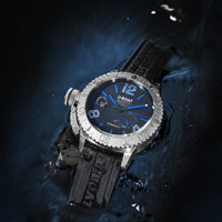 Analogue Watch - U-Boat 9014 Men's Black Sommerso Watch