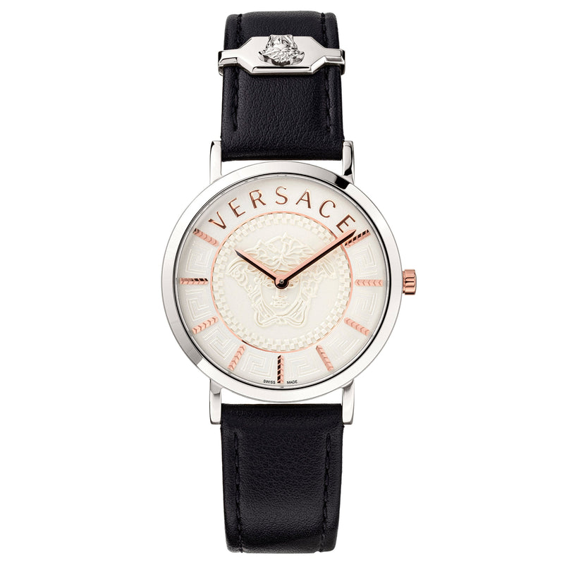 Analogue Watch - Versace Essential Ladies Black Watch VEK400721