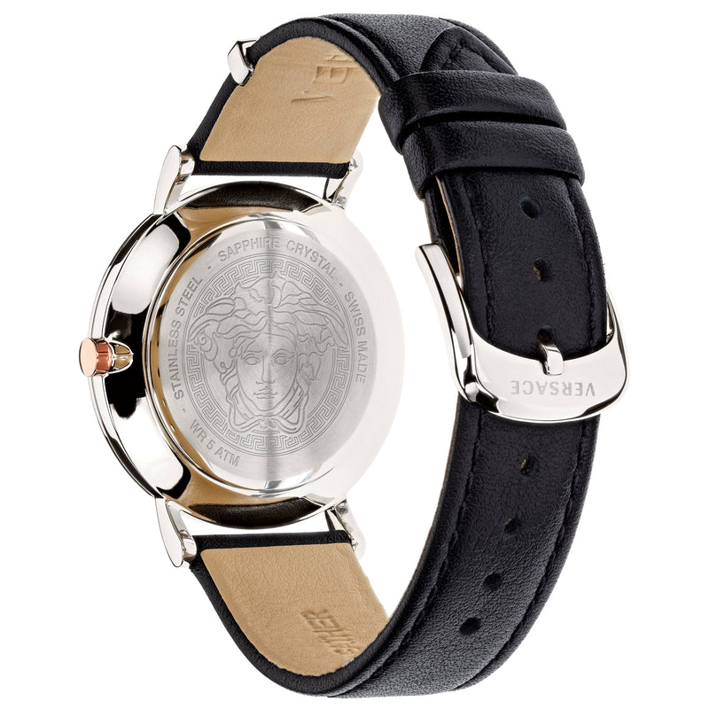 Analogue Watch - Versace Essential Ladies Black Watch VEK400721