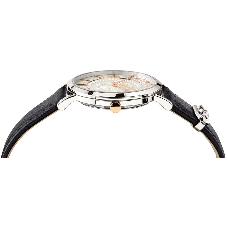 Analogue Watch - Versace Essential Ladies Black Watch VEK400721