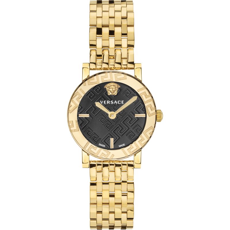 Versace Greca Glass Ladies Gold Watch VEU300621 from WatchPilot™ display picture 1