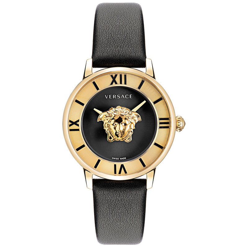 Analogue Watch - Versace La Medusa Ladies Black Watch VE2R00122