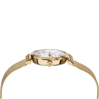 Analogue Watch - Versace Meander Ladies Gold Watch VELW00820