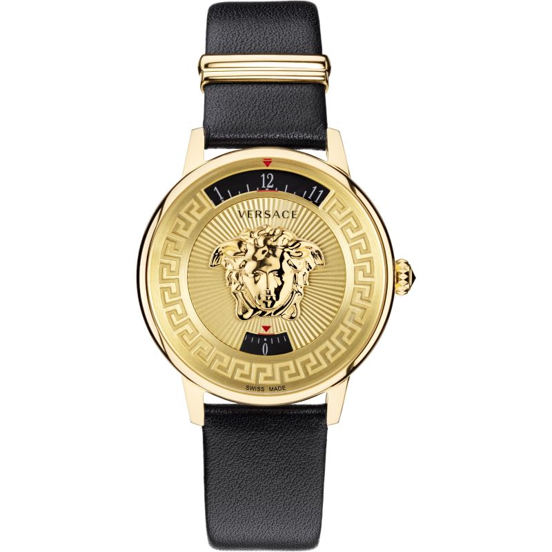 Analogue Watch - Versace Medusa Icon Ladies Gold Watch VEZ200221