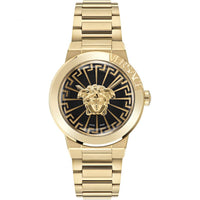 Analogue Watch - Versace Medusa Infinite Ladies Gold Watch VE3F00522