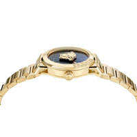 Analogue Watch - Versace Medusa Infinite Ladies Gold Watch VE3F00522