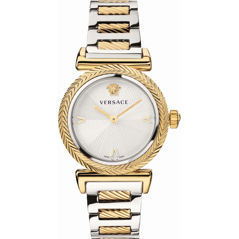 Analogue Watch - Versace V-Motif Ladies Gold Watch VERE02120