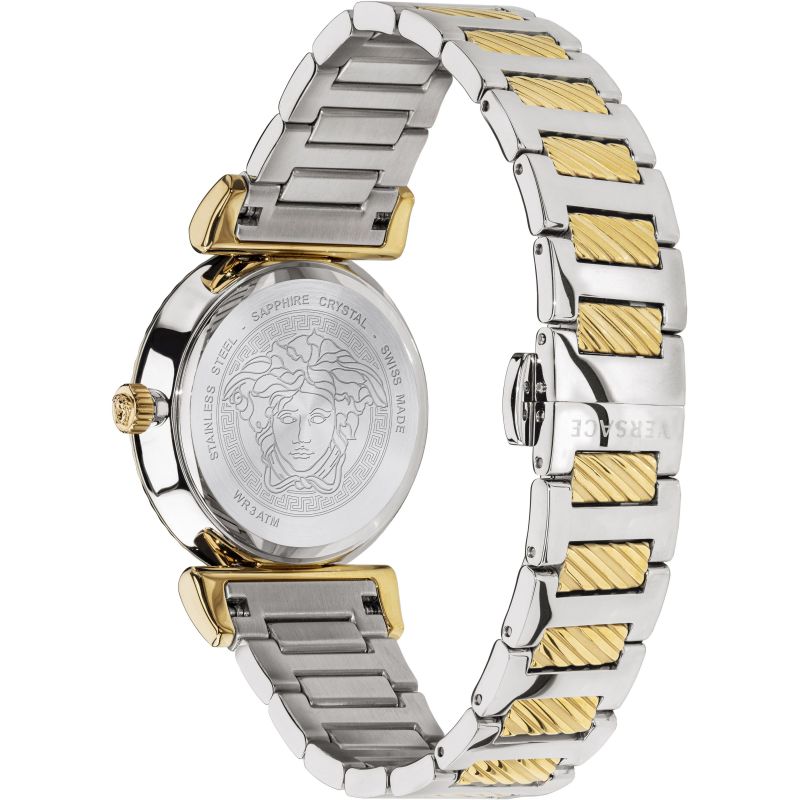 Analogue Watch - Versace V-Motif Ladies Gold Watch VERE02120