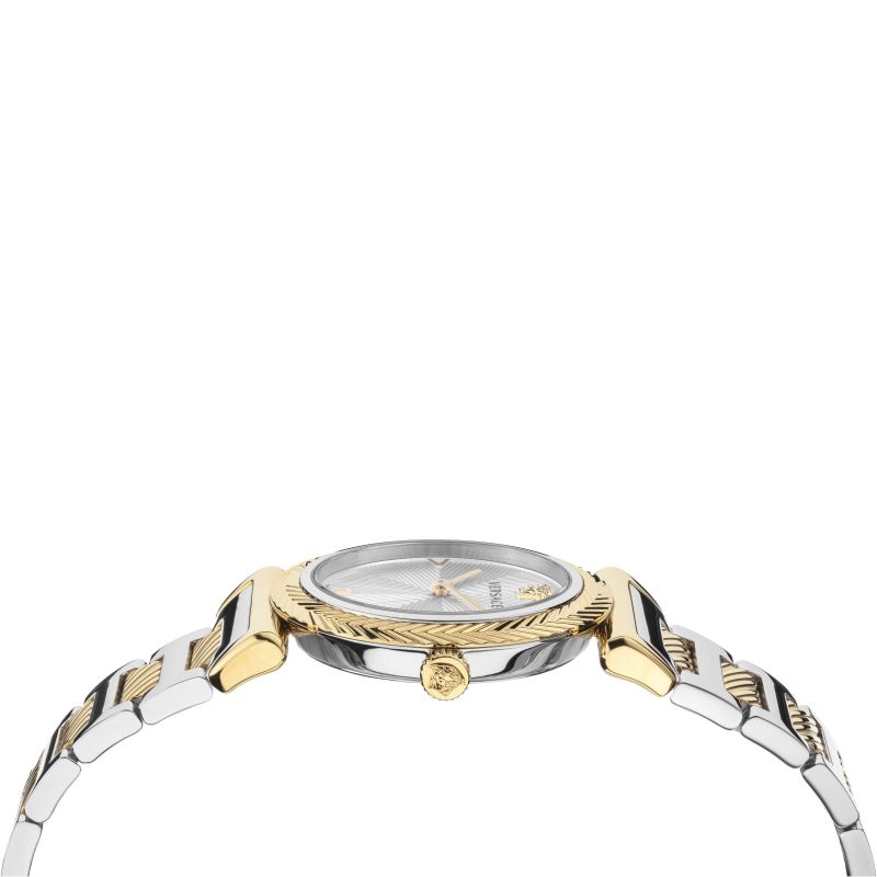 Analogue Watch - Versace V-Motif Ladies Gold Watch VERE02120