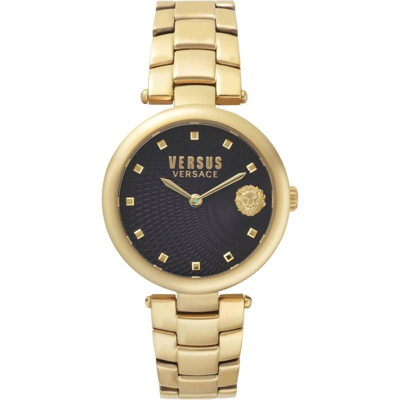 Analogue Watch - Versus Versace Ladies Gold Watch VSP870718