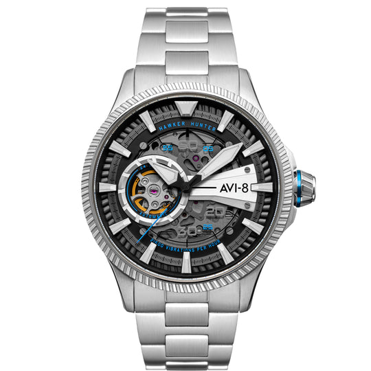 AVI-8 Men's Blue Diamonds Hawker Hunter Avon Watch AV-4078-11