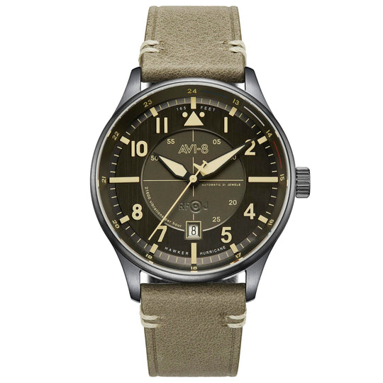 AVI-8 Stanton Hawker Hurricane Kent Automatic Watch AV-4094-04