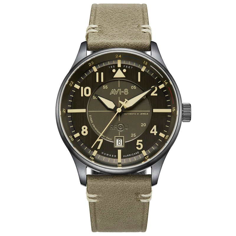 Automatic Watch - AVI-8 Stanton Hawker Hurricane Kent Automatic Watch AV-4094-04