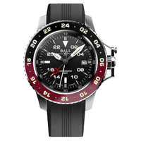 Automatic Watch - Ball Engineer Hydrocarbon AeroGMT II Men's Black Watch DG2018C-P3C-BK