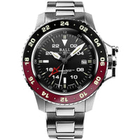 Automatic Watch - Ball Engineer Hydrocarbon AeroGMT II Men's Black Watch DG2018C-S3C-BK
