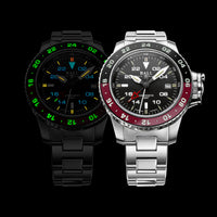 Automatic Watch - Ball Engineer Hydrocarbon AeroGMT II Men's Black Watch DG2018C-S3C-BK