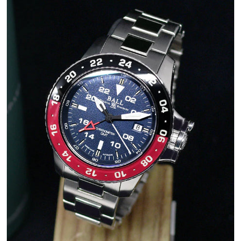 Automatic Watch - Ball Engineer Hydrocarbon AeroGMT II Men's Blue Watch DG2018C-S3C-BE