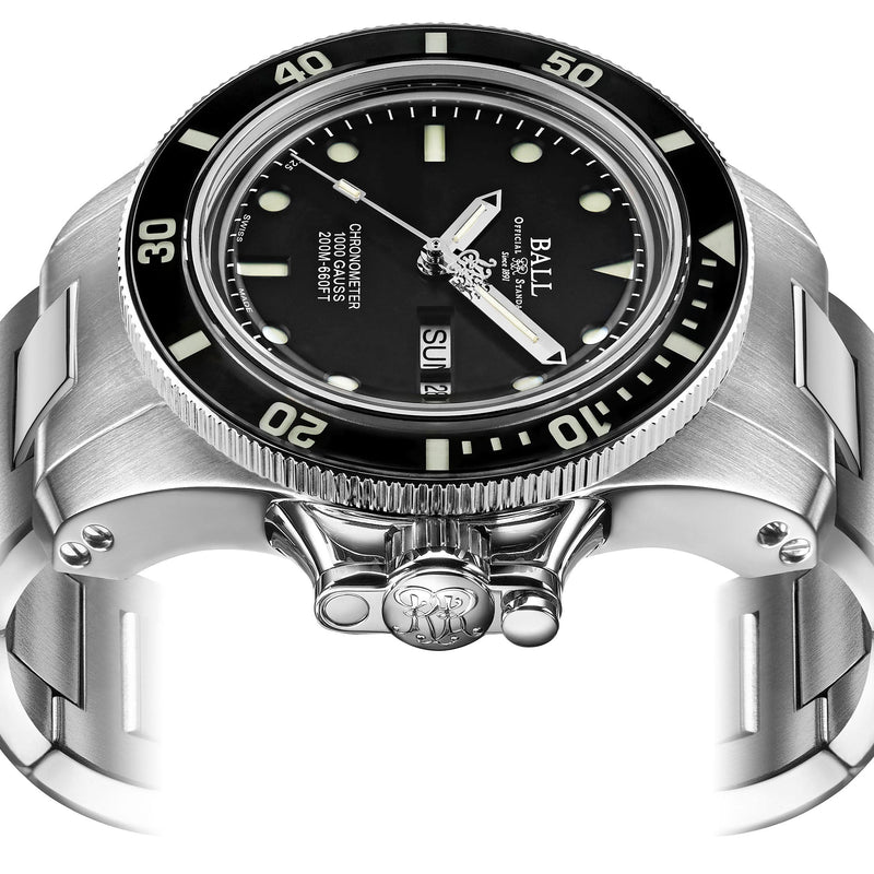 Automatic Watch - Ball Engineer Hydrocarbon Original Men's Black Watch DM2118B-SCJ-BK