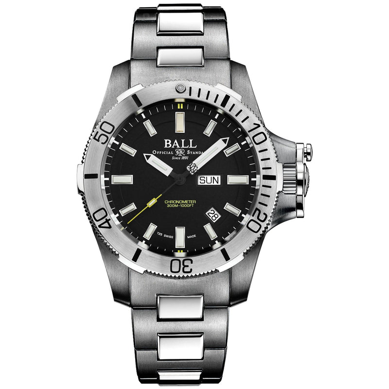 Automatic Watch - Ball Engineer Hydrocarbon Submarine Warfare Men's Black Watch DM2276A-S2CJ-BK