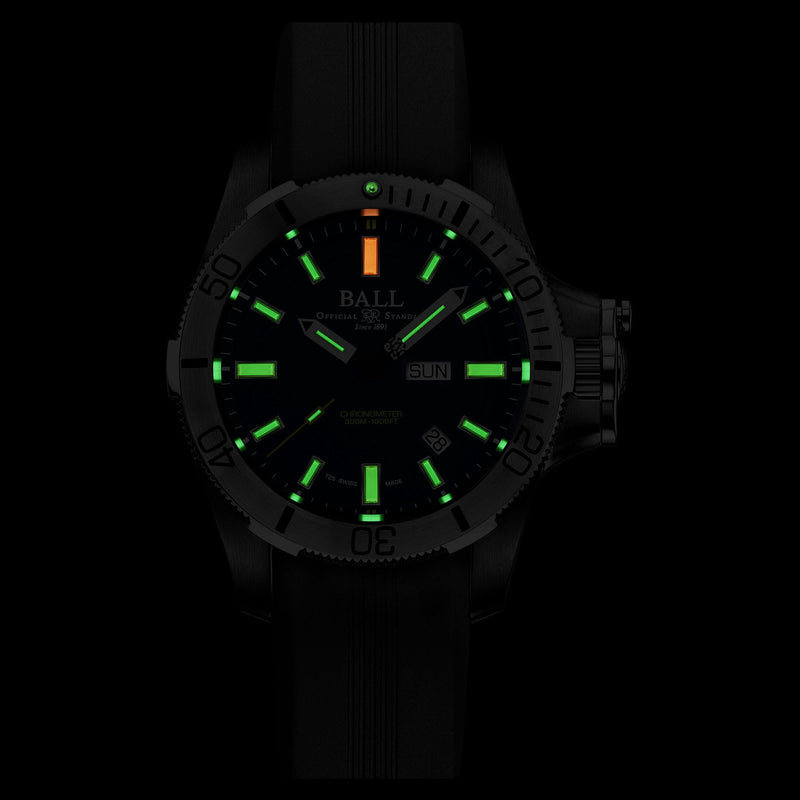 Automatic Watch - Ball Engineer Hydrocarbon Submarine Warfare Men's Blue Watch DM2276A-P2CJ-BE